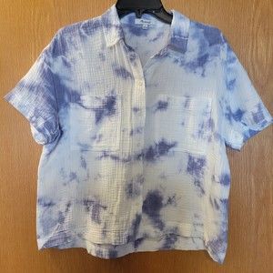 Madewell Women's Light Spun Beach Side Shirt Size S